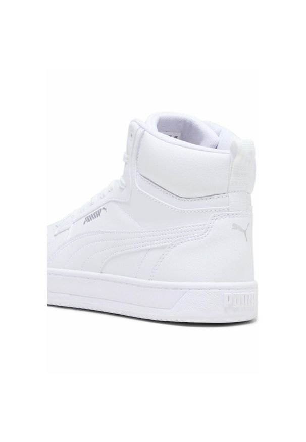 Buty Puma Caven 2.0 Mid, Mężczyźni. Kolor: biały, wielokolorowy, szary. Materiał: guma, materiał, tkanina, syntetyk. Sezon: lato