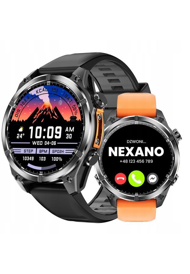 Wenom - SMARTWATCH MĘSKI ZEGAREK ROZMOWY WODOODPORNY SPORT AMOLED SMART WATCH MENU. Rodzaj zegarka: smartwatch. Styl: sportowy