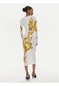 Versace Jeans Couture Sukienka codzienna 76HAO9P8 Biały Slim Fit. Okazja: na co dzień. Kolor: biały. Materiał: wiskoza. Typ sukienki: proste. Styl: casual #3