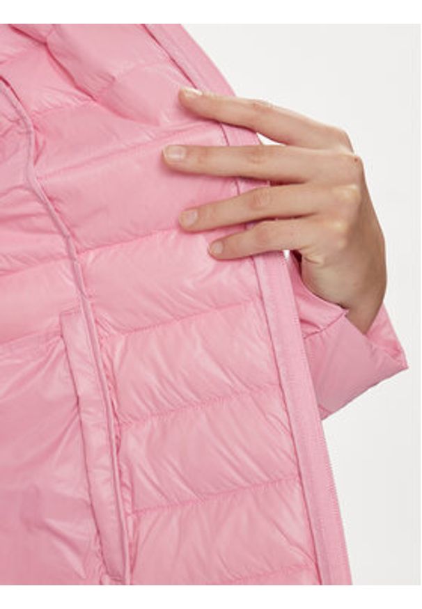 Patrizia Pepe Kurtka puchowa CO0178/A503-M482 Różowy Regular Fit. Kolor: różowy. Materiał: syntetyk