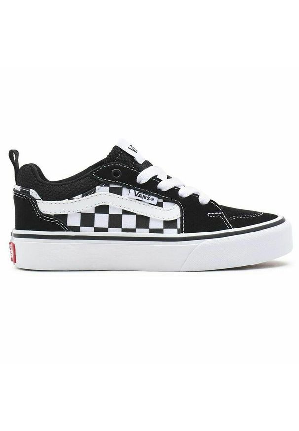 Obuwie Sportowe Dziecięce Vans Filmore YT Checkerboard Czarny. Kolor: czarny. Materiał: guma, zamsz, tkanina