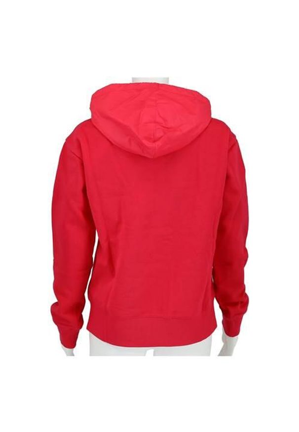 Bluza sportowa dziewczęca Champion Full Zip. Typ kołnierza: kaptur. Kolor: czerwony. Styl: sportowy