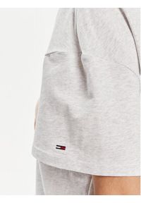TOMMY HILFIGER - Tommy Hilfiger Sukienka codzienna UW0UW04969 Szary Relaxed Fit. Okazja: na co dzień. Kolor: szary. Materiał: bawełna. Typ sukienki: proste. Styl: casual #3