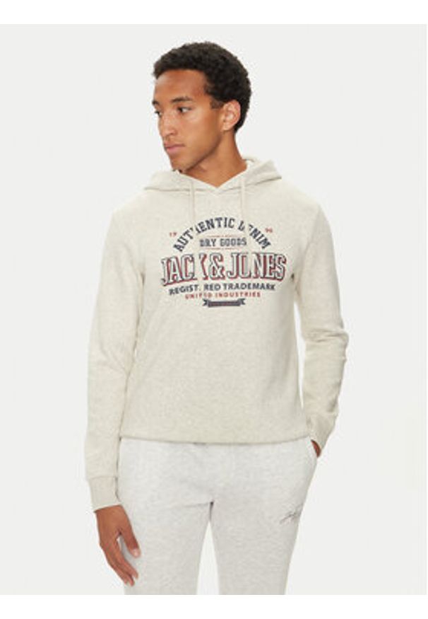 Jack & Jones Komplet 2 bluz Logo 12267834 Kolorowy Standard Fit. Materiał: syntetyk, bawełna. Wzór: kolorowy