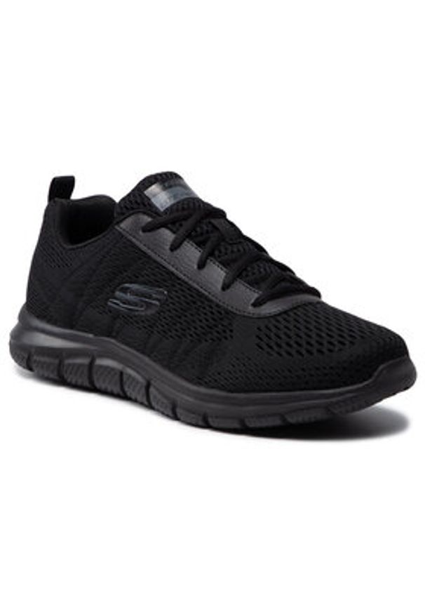 skechers - Skechers Sneakersy Track 232081/BBK Czarny. Kolor: czarny. Materiał: materiał