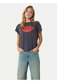 Noisy may - Noisy May T-Shirt 27030135 Szary Regular Fit. Kolor: szary. Materiał: bawełna