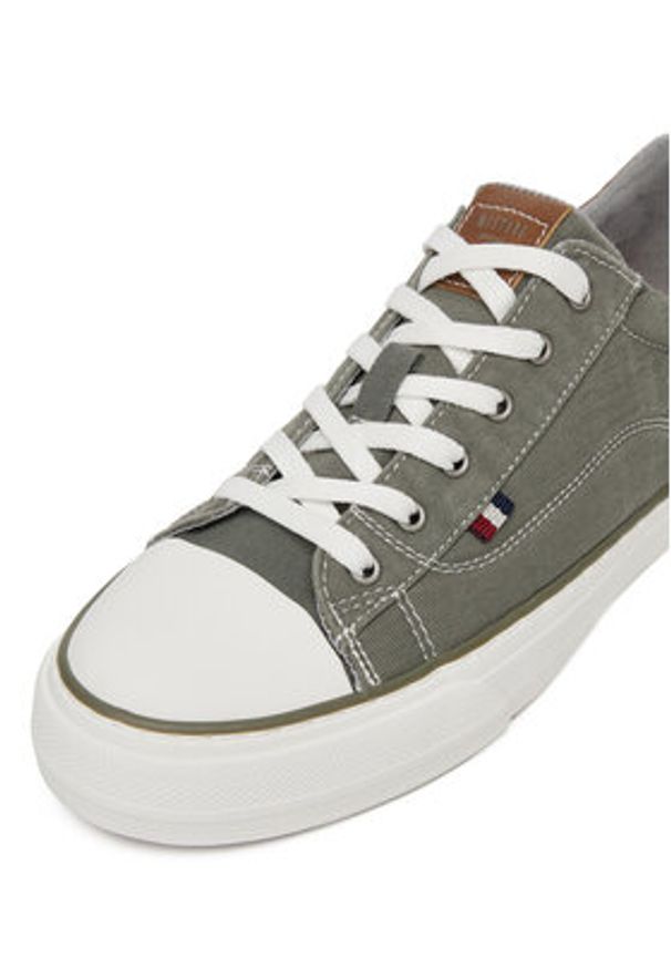 Mustang Trampki 1272-307 Szary. Kolor: szary. Materiał: materiał