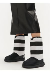 Love Moschino - LOVE MOSCHINO Śniegowce JA24302G0LISG00A Czarny. Kolor: czarny. Materiał: materiał #1