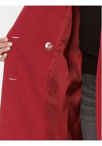 Imperial Płaszcz przejściowy KH36GID Czerwony Oversize. Kolor: czerwony. Materiał: syntetyk