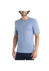 Koszulka Icebreaker Merino 200 Oasis 1045098851 - niebieska. Kolor: niebieski. Materiał: materiał, wełna. Sport: fitness, wspinaczka