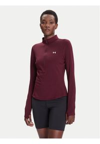 Under Armour Bluza techniczna Ua Motion 6001618 Bordowy Slim Fit. Kolor: czerwony. Materiał: syntetyk