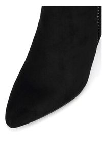 DeeZee Botki WYL2979-39 Czarny. Kolor: czarny. Materiał: materiał #6