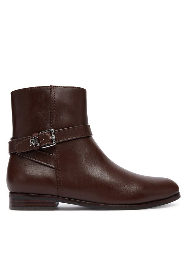 Lauren Ralph Lauren - Botki LAUREN RALPH LAUREN. Kolor: brązowy