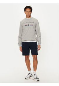 U.S. Polo Assn. Bluza MUP1660 Szary Regular Fit. Typ kołnierza: polo. Kolor: szary. Materiał: bawełna #3