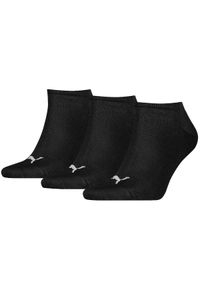 Puma - Skarpetki Unisex Dla Dorosłych Logo 3pak. Kolor: czarny. Sport: tenis