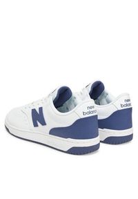 New Balance Sneakersy BB80BLL Biały. Kolor: biały. Materiał: zamsz, skóra #4