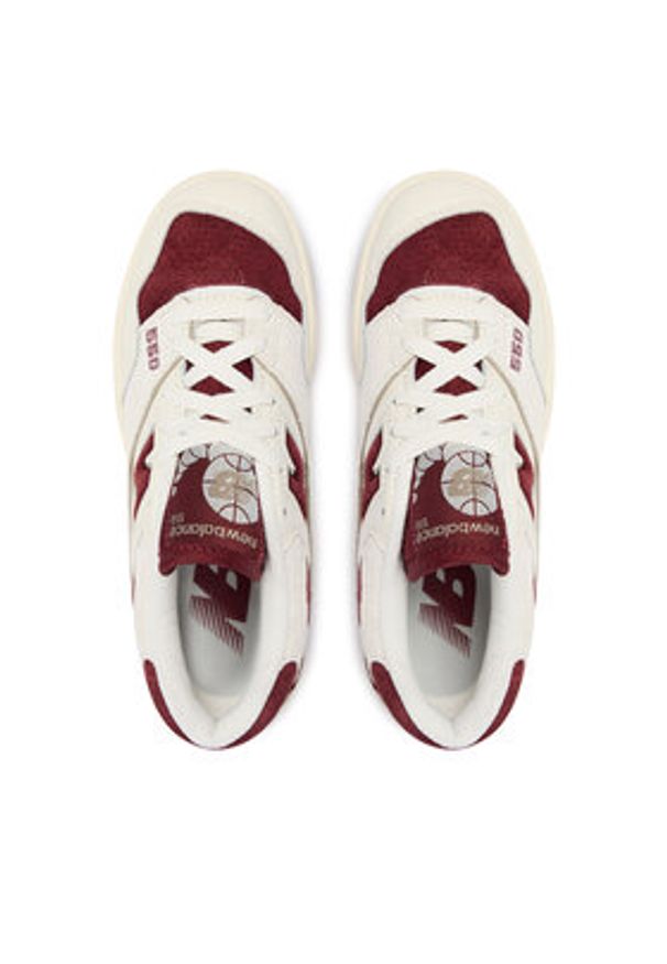New Balance Sneakersy BB550LEZ Beżowy. Kolor: beżowy. Materiał: skóra