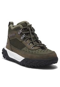 Timberland Trzewiki Gs Motion 6 Lthr Super Ox TB0A67AVA581 Zielony. Kolor: zielony. Materiał: skóra