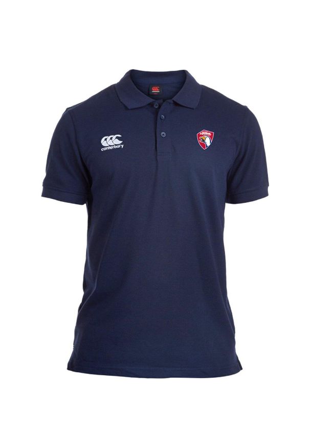 CANTERBURY - Koszulka polo dla dzieci Canterbury Waimak. Okazja: na co dzień. Typ kołnierza: polo. Kolor: niebieski. Styl: casual