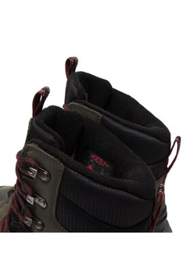 keen - Keen Trekkingi Revel IV High Polar 1023621 Zielony. Kolor: zielony. Materiał: nubuk, polar, skóra. Sport: turystyka piesza