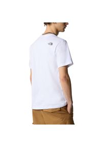 Koszulka turystyczna męska The North Face M Mountain Line Tee. Kolor: biały #2
