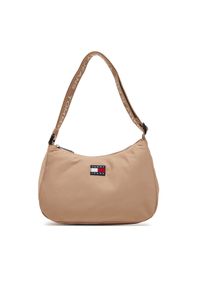 Torebka Tommy Jeans. Kolor: beżowy