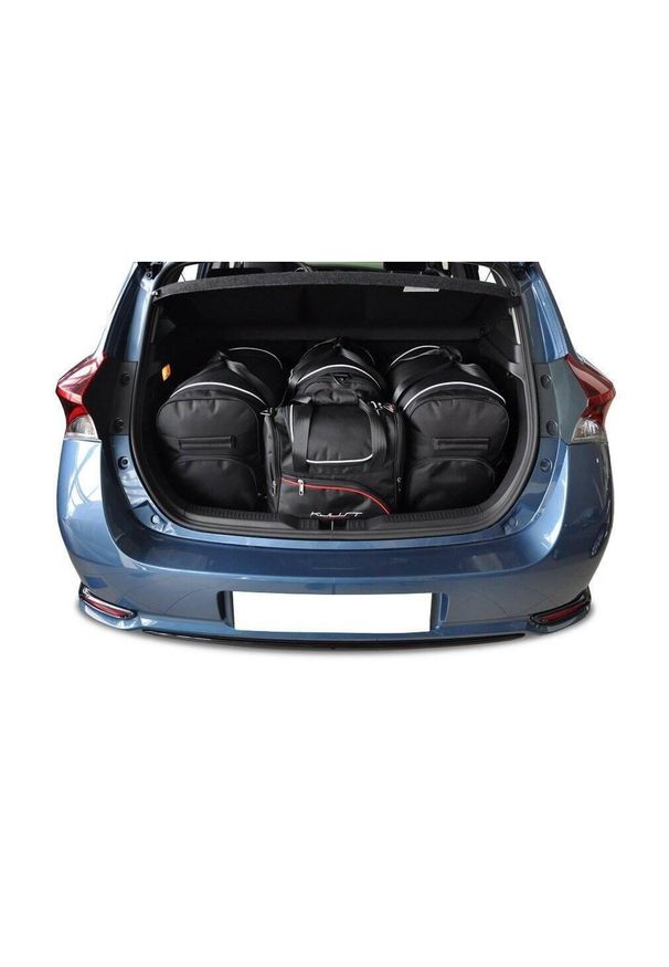 KJUST - Torby Do Bagażnika Toyota Auris 2013-2018 4Szt Kjust. Kolor: czarny. Styl: sportowy
