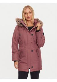 only - ONLY Parka Iris 15304625 Różowy Regular Fit. Kolor: różowy. Materiał: syntetyk