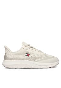 Sneakersy Tommy Jeans. Kolor: kremowy #1