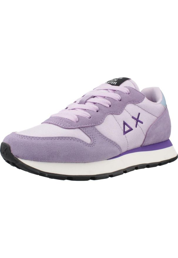 Buty SUN68 ALLY SOLID NYLON Fioletowy. Kolor: fioletowy. Materiał: nylon. Styl: sportowy