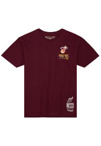 Mitchell & Ness - Koszulka Miami Heat Nicky Jam Cityscape. Kolor: czerwony. Sport: koszykówka #1