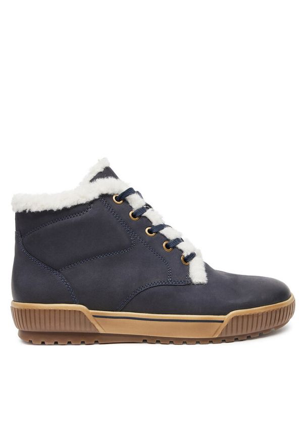 Trzewiki Caprice. Kolor: niebieski