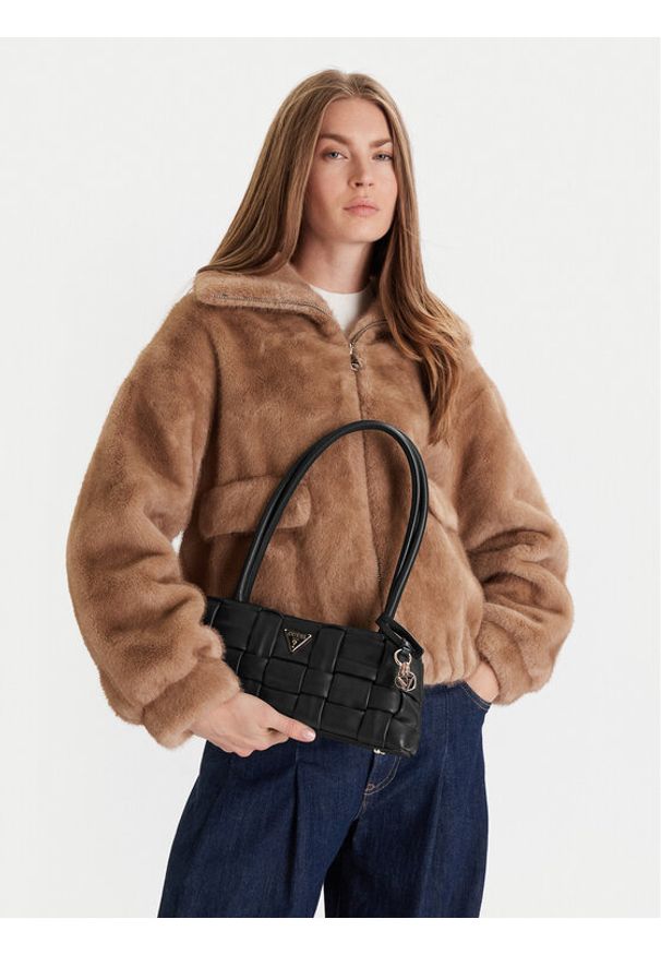 Guess Torebka HWWG80 72080 Czarny. Kolor: czarny. Materiał: skórzane