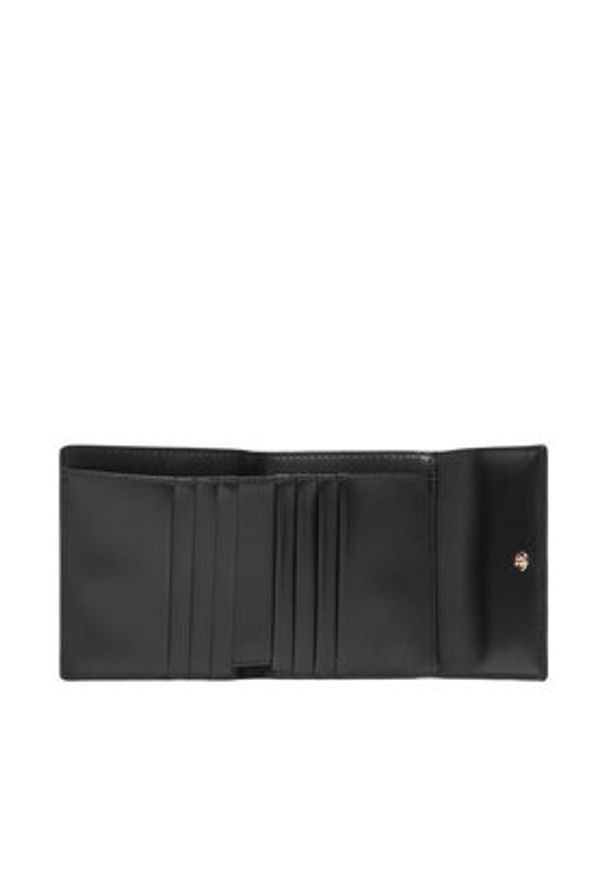 Furla Mały Portfel Damski Goccia M Compact WP00469 BX3036 KH O6000 Czarny. Kolor: czarny. Materiał: skóra