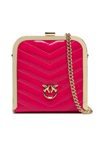 Pinko - PINKO Torebka Box Clutch AI 23-24 PLTT 101514 A15B Czerwony. Kolor: czerwony