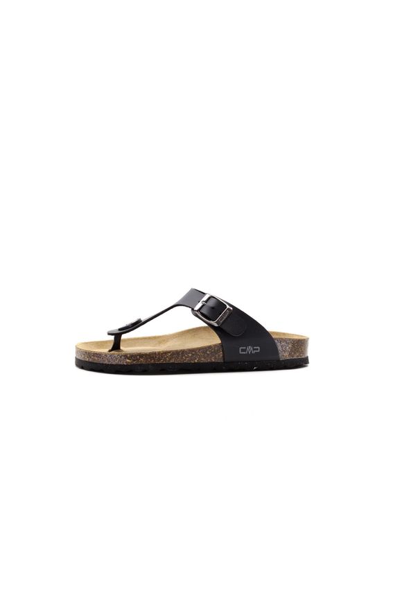 Klapki damskie CMP ECO MYMOSA. Okazja: na plażę. Kolor: czarny. Styl: sportowy