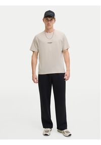 Jack & Jones T-Shirt Jesoho 12278787 Beżowy Regular Fit. Kolor: beżowy. Materiał: bawełna #4
