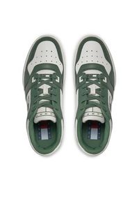 Tommy Jeans Sneakersy Basket Premium EM0EM01216 Zielony. Kolor: zielony. Materiał: skóra #6