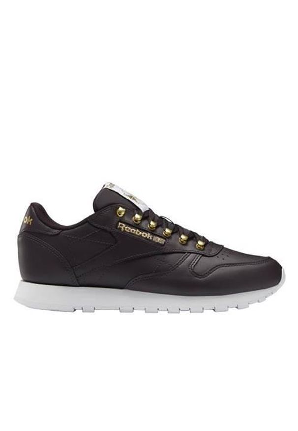 Buty do chodzenia damskie Reebok CL Lthr. Zapięcie: sznurówki. Kolor: wielokolorowy, czarny. Materiał: guma, materiał, syntetyk. Szerokość cholewki: normalna. Sport: turystyka piesza