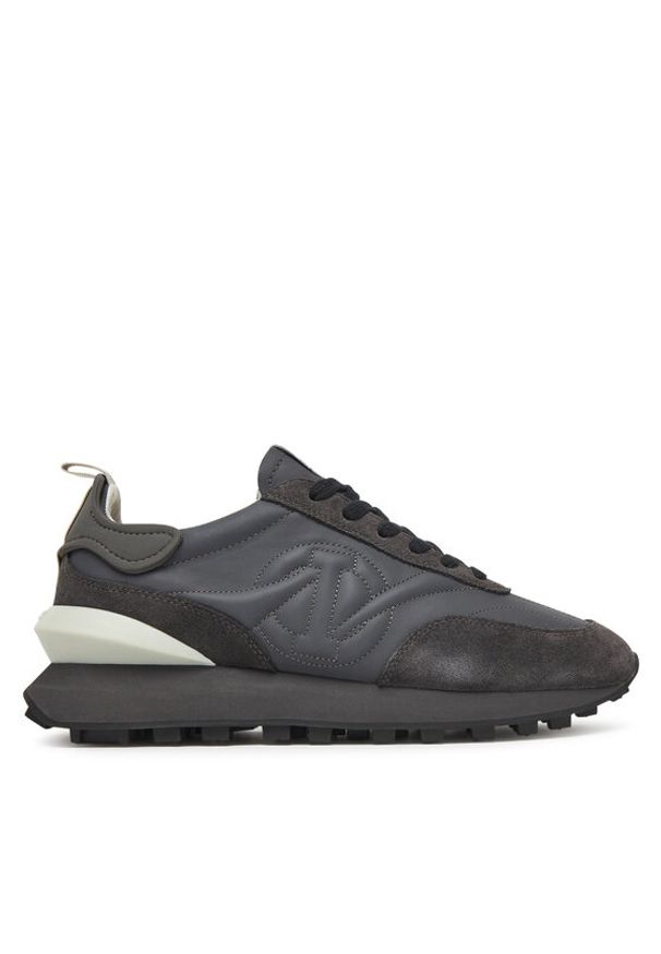 Iceberg Sneakersy IU1810 Szary. Kolor: szary. Materiał: skóra