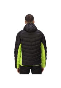 Kurtka uniwersalna męska Regatta Wanderjacke Harrock. Typ kołnierza: kaptur. Kolor: wielokolorowy, czarny, szary. Materiał: syntetyk