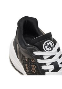 Guess Sneakersy Samra2 FLTSM2 FAL12 Czarny. Kolor: czarny. Materiał: skóra