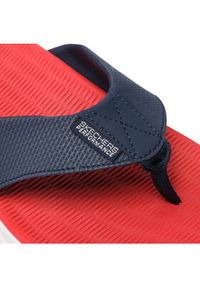 skechers - Skechers Japonki Go Consistent Sandal 229035/NVRD Granatowy. Kolor: niebieski. Materiał: skóra