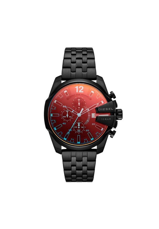 Diesel Zegarek Baby Chief Chronograph DZ4566 Czarny. Kolor: czarny