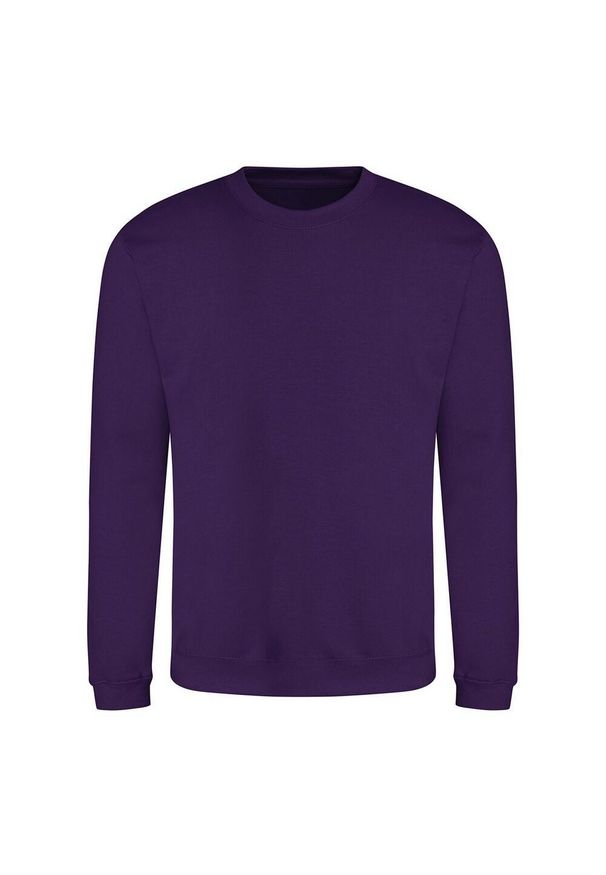 AWDIS - Zwykła Bluza Unisex Dla Dorosłych. Kolor: fioletowy