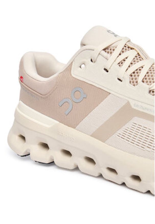 On Buty do biegania Cloudrunner 3ME10144180 Beżowy. Kolor: beżowy. Materiał: materiał