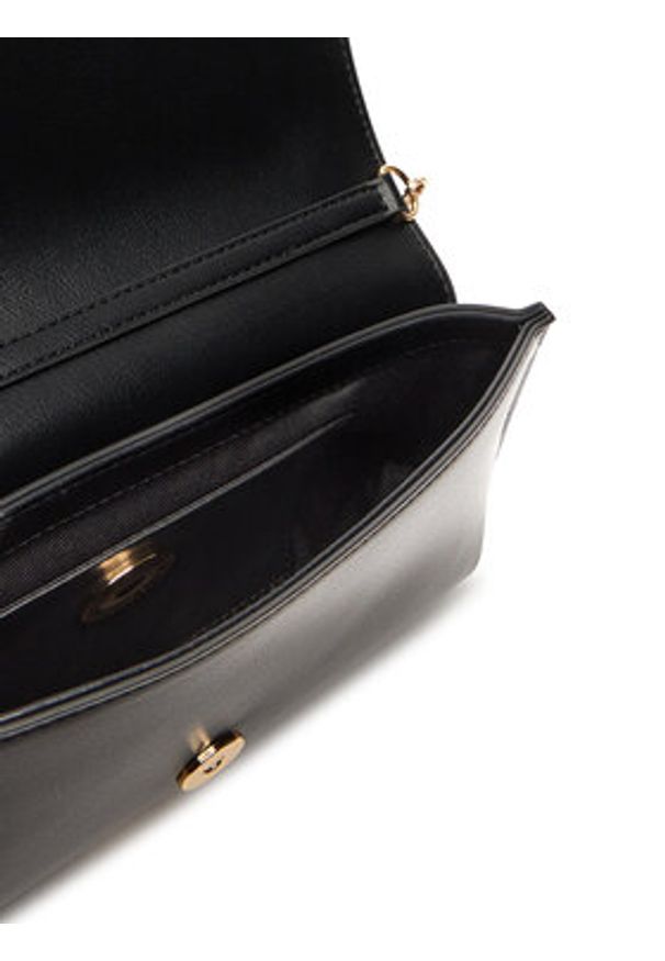 Love Moschino - LOVE MOSCHINO Torebka JC4266PP0MKG0000 Czarny. Kolor: czarny. Materiał: skórzane
