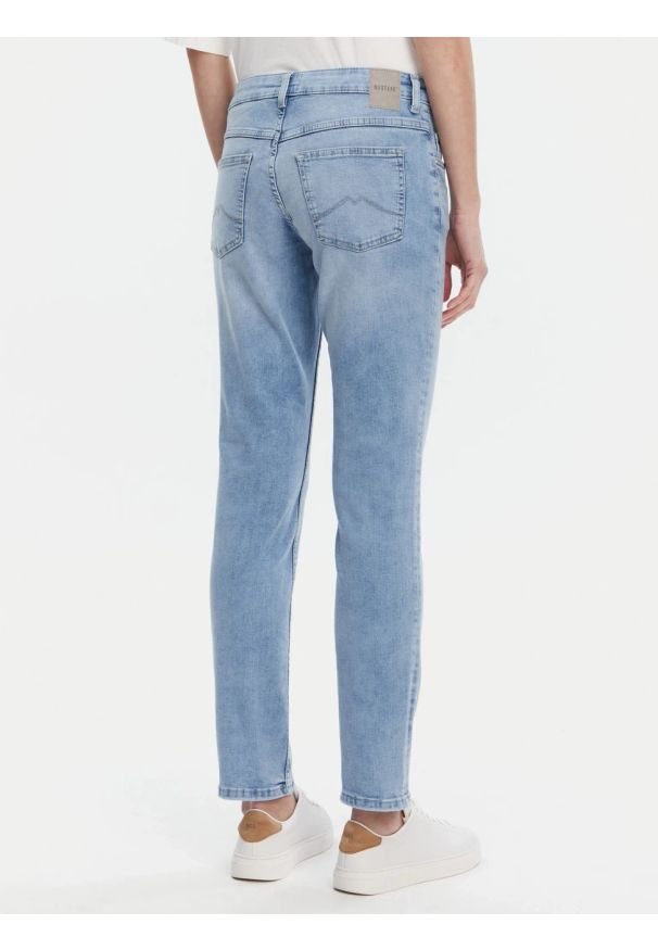 Damskie Spodnie Jeansowe Mustang Style Rebecca Slim Denim Blue 1016620 5000 302
