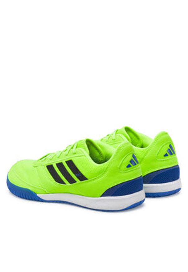 Adidas - adidas Buty do piłki nożnej Top Sala Competition 2 Indoor IH7685 Zielony. Kolor: zielony. Materiał: skóra