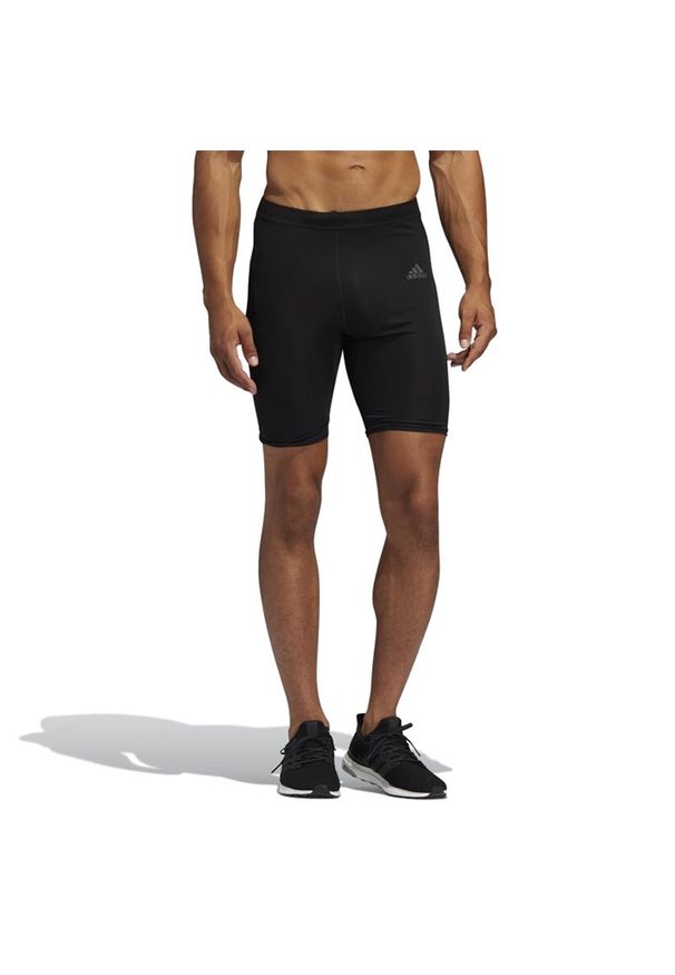 Adidas - adidas Own The Run Short Tights > ED9287. Materiał: poliester, materiał, elastan. Sport: bieganie